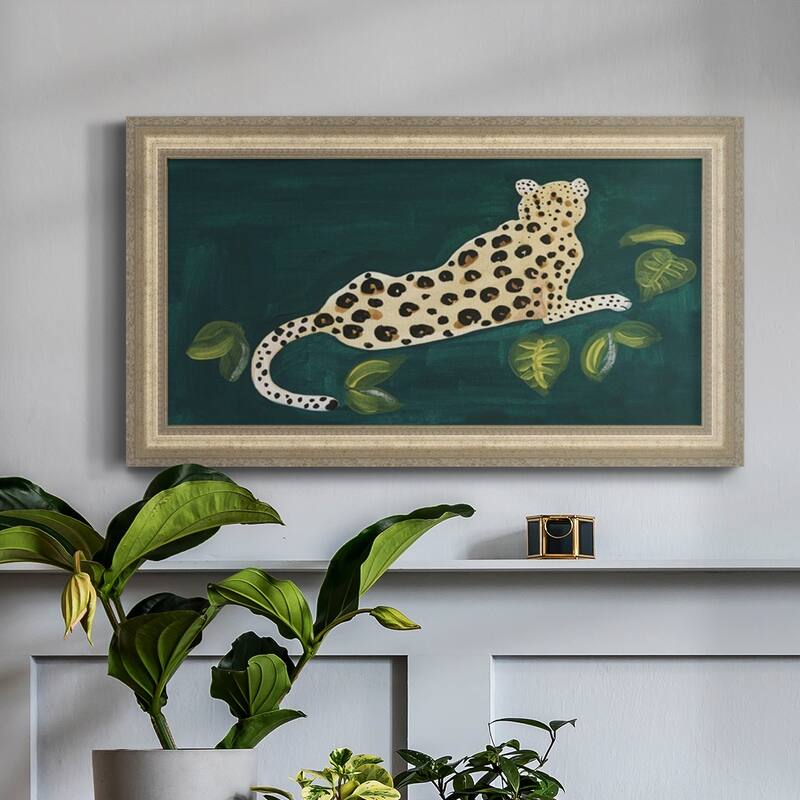 Lethargic Leopard I Premium Framed Canvas- Ready to Hang