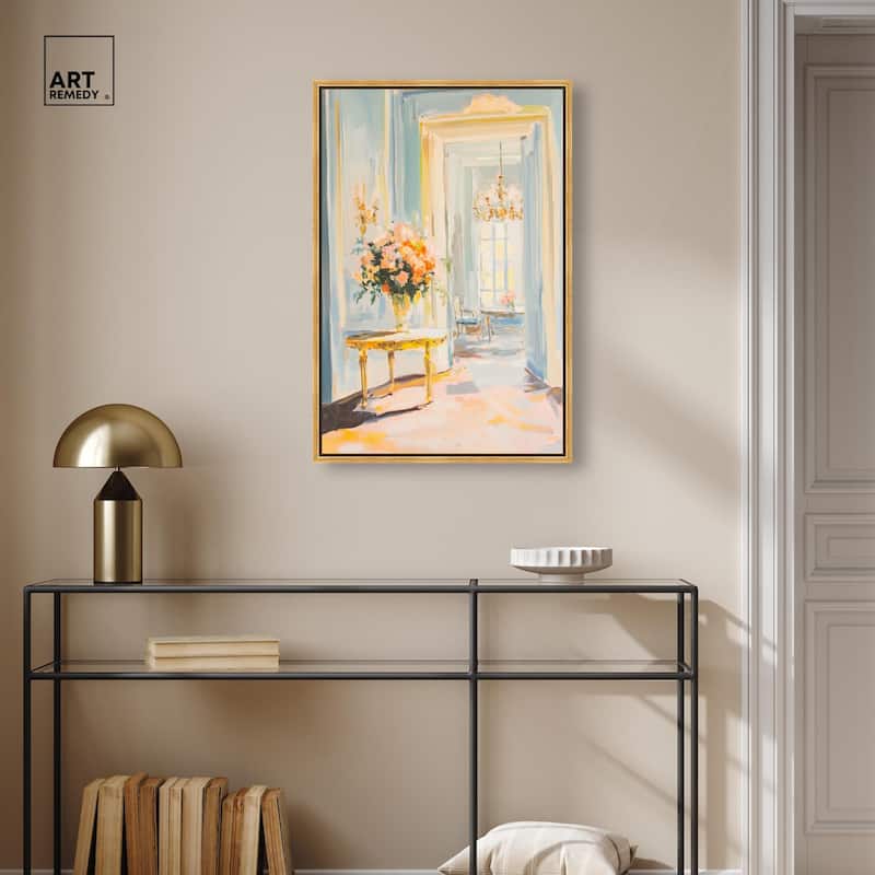 Glowing Room II Canvas by Art Remedy