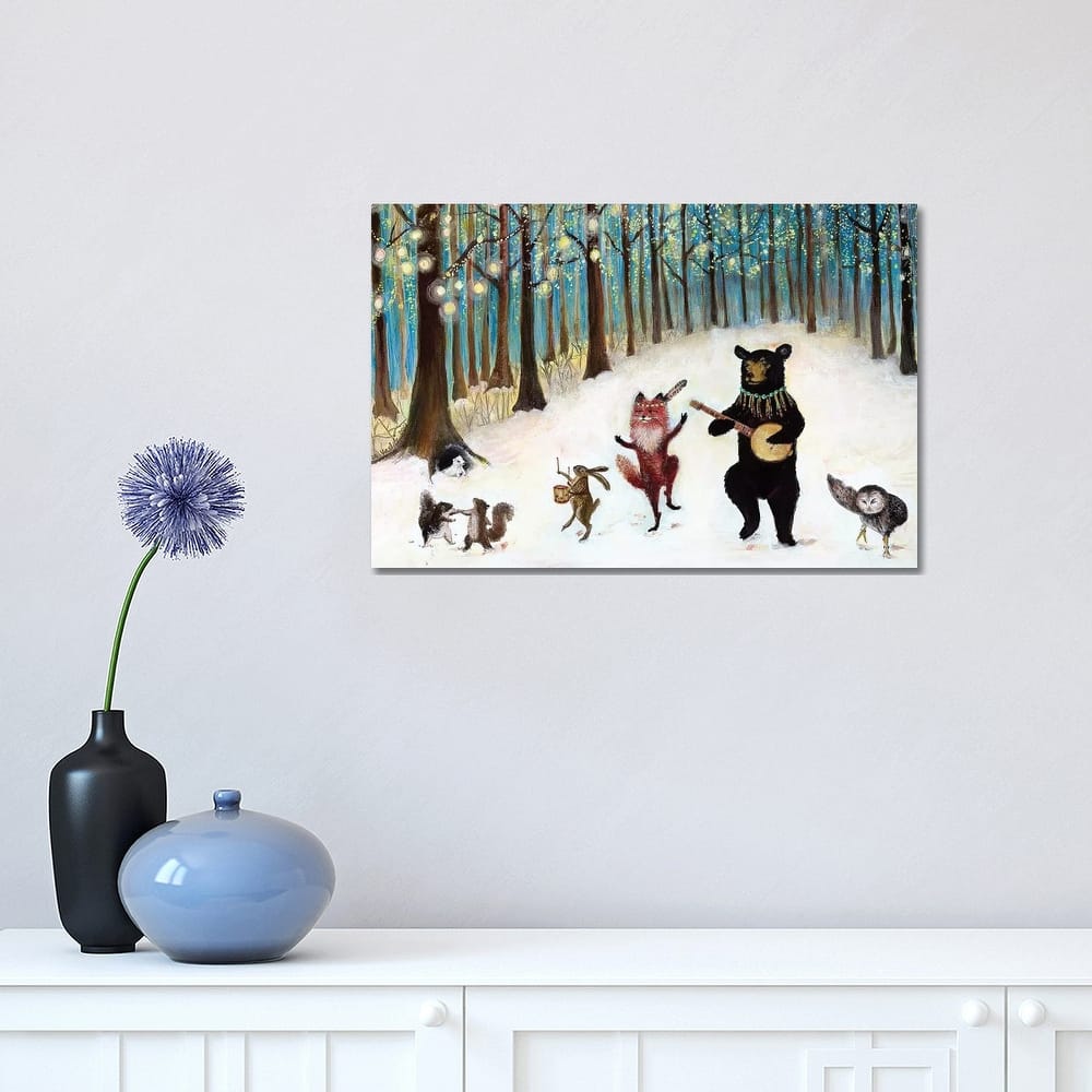 iCanvas "Forest Festivities" by Jahna Vashti Canvas Print
