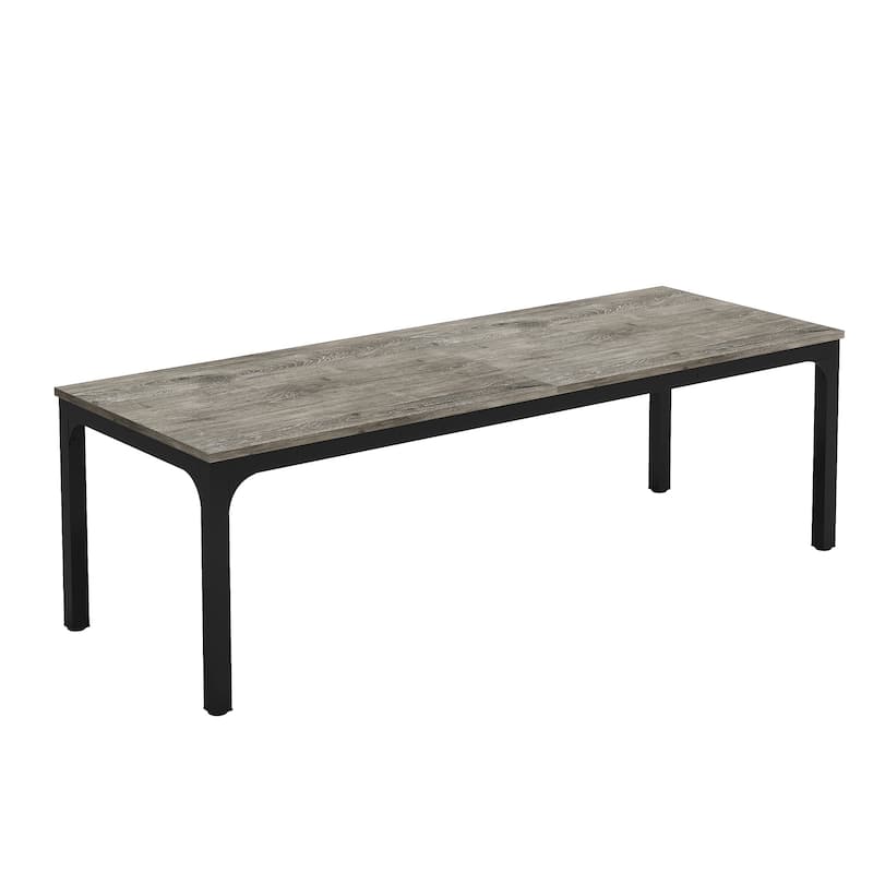 78" Dining Table Large Rectangle Kitchen Dinner Table for 6-8 People Long Modern Dining Room Furniture (Table only)