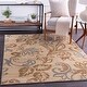 preview thumbnail 14 of 18, Demirel Transitional Floral Area Rug 8' Round/Surplus - Sepia - Round