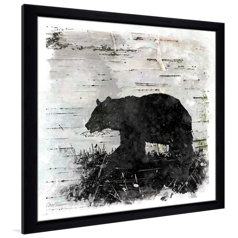 "Birchbark Bear" by Carol Robinson Print on Acrylic