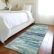 preview thumbnail 15 of 143, Premium Washable Super Soft Modern Casual Mayfield Rug Aloe - 2'3" x 7'6"