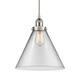 Option Brushed Satin Nickel / Clear