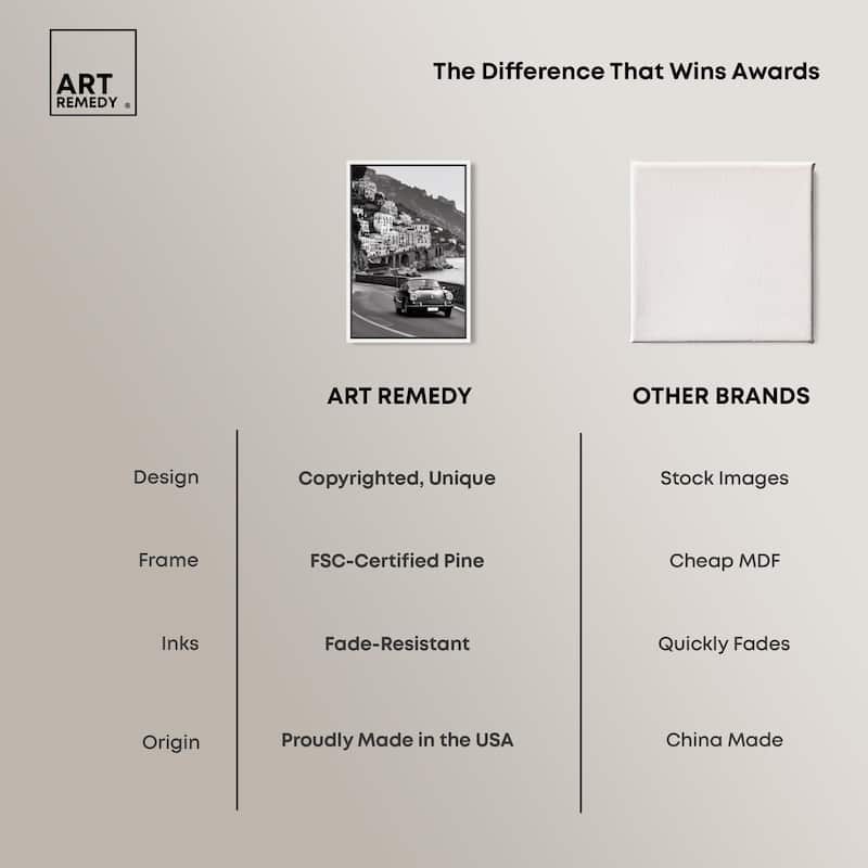 Drive through the Town Canvas by Art Remedy