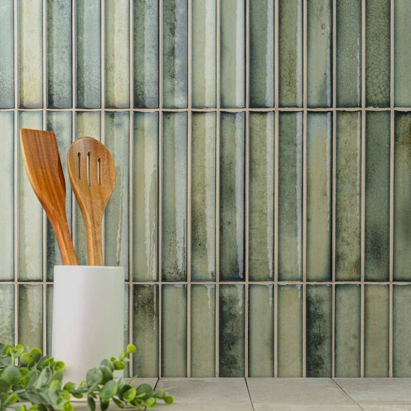 The Tile Life Sakura Fluted 4.5x9 Porcelain Wall Tile