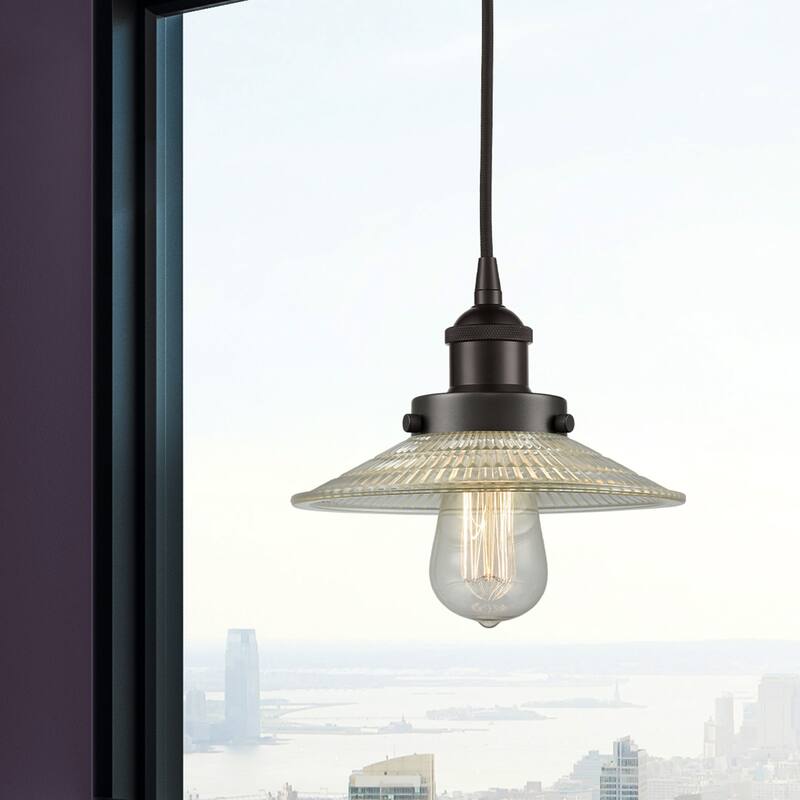 Innovations Lighting 616-1PH-6-9 Halophane Pendant Halophane 9" Wide
