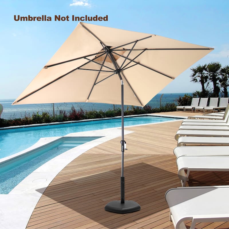 Outdoor Patio Lounger Adjustable Chaise Lounge Chairs with Arms (Set of 2/4)