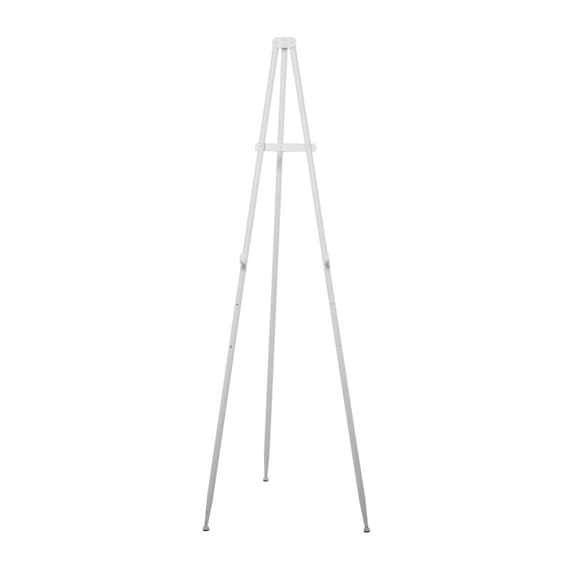 Metal Extra Large Adjustable 3 Tier Display Easel with Foldable Stand - Black or White - Roche River Decor