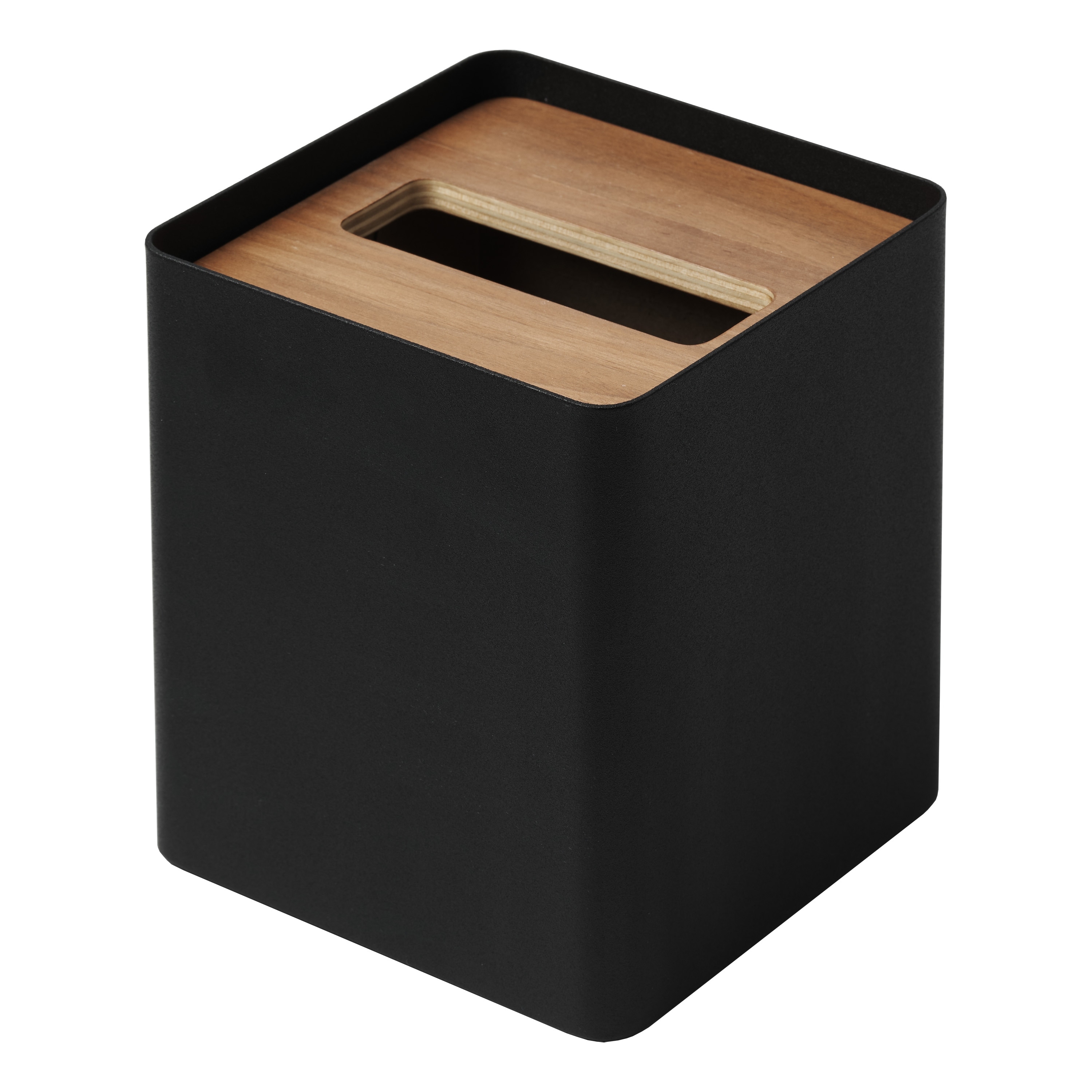 Boîte à Mouchoirs Yamazaki 1828 Tower Tissue Box Round, White, Steel/ABS Resin Boîte à Mouchoirs Verticale