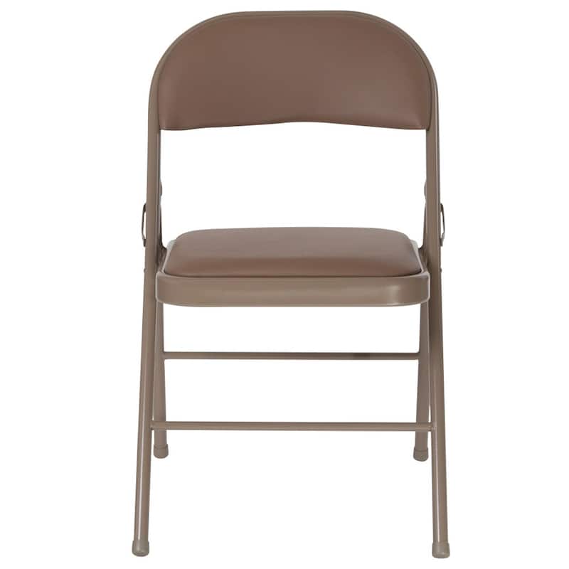 4 Pack Double Braced Vinyl Folding Chair
