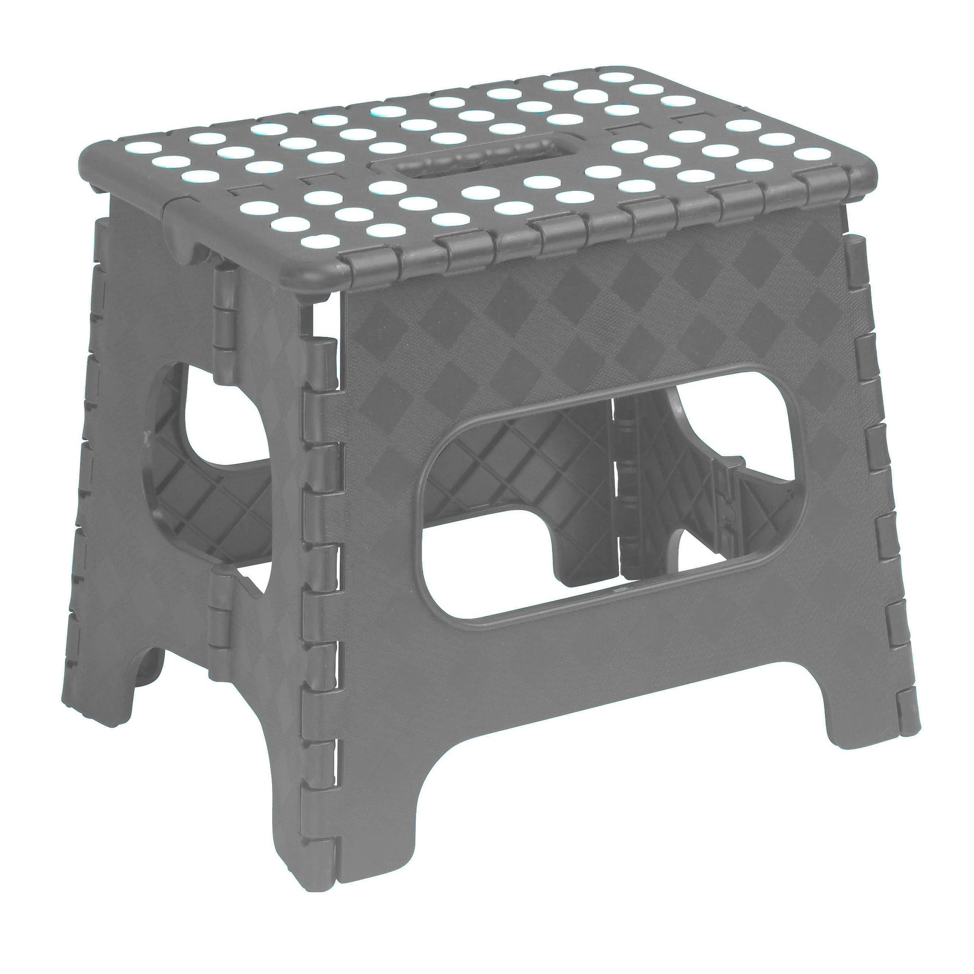 Fold away step outlet