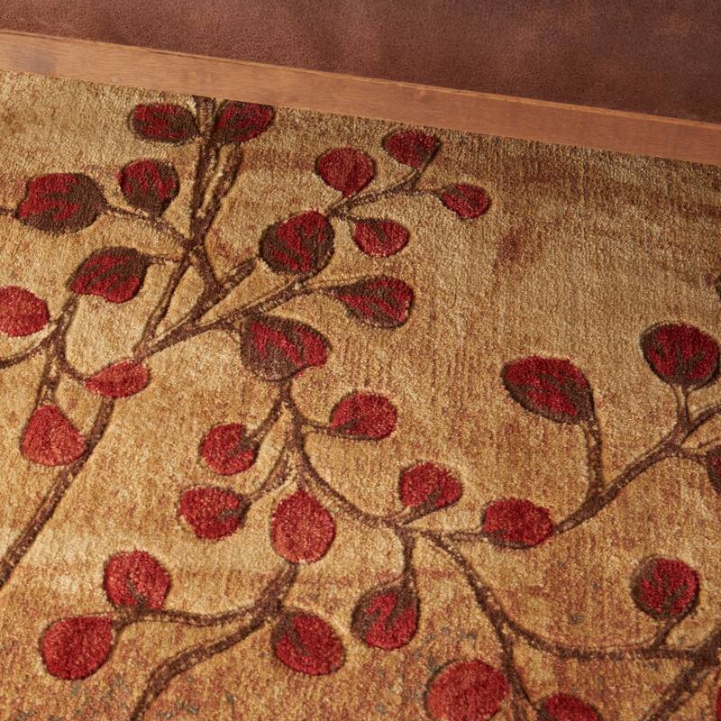 Copper Grove Oxford Floral Area Rug