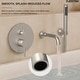 preview thumbnail 33 of 40, Wall Mounted Tub Faucet with Hand Shower Tub Filler Faucet Set