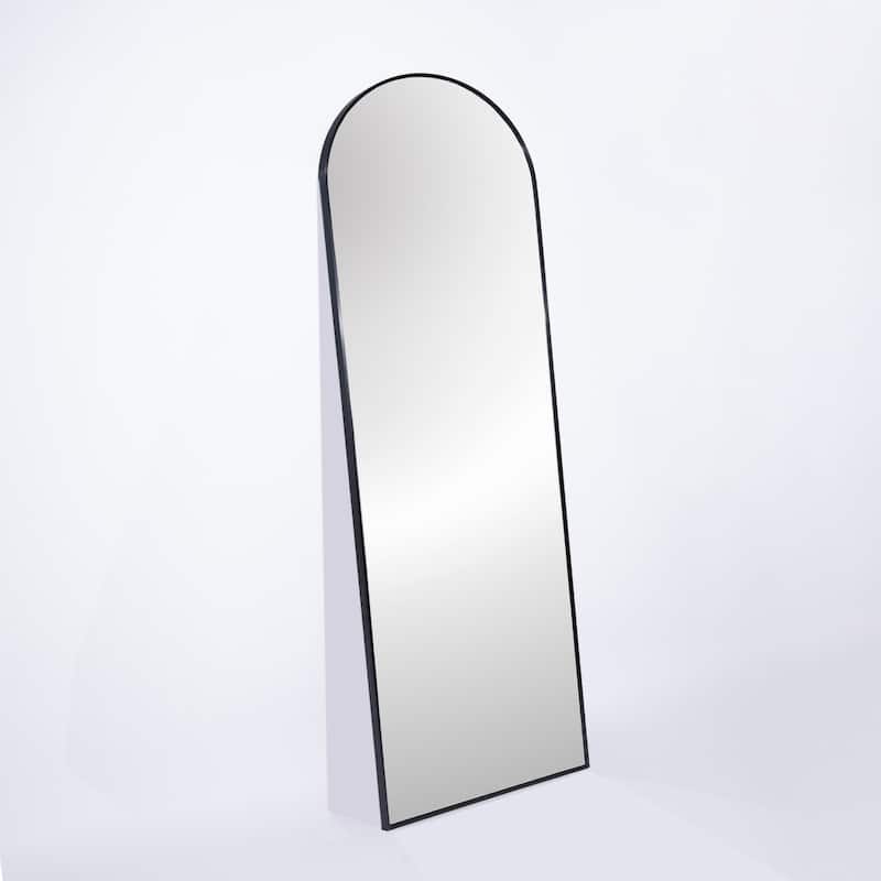71x27.5 Inch Metal Arch Stand Full Length Mirror