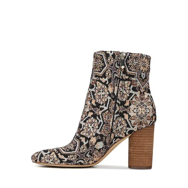 sam edelman corra stacked heel bootie