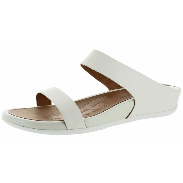 FitFlop Women's Banda Casual Slide Sandal Leather