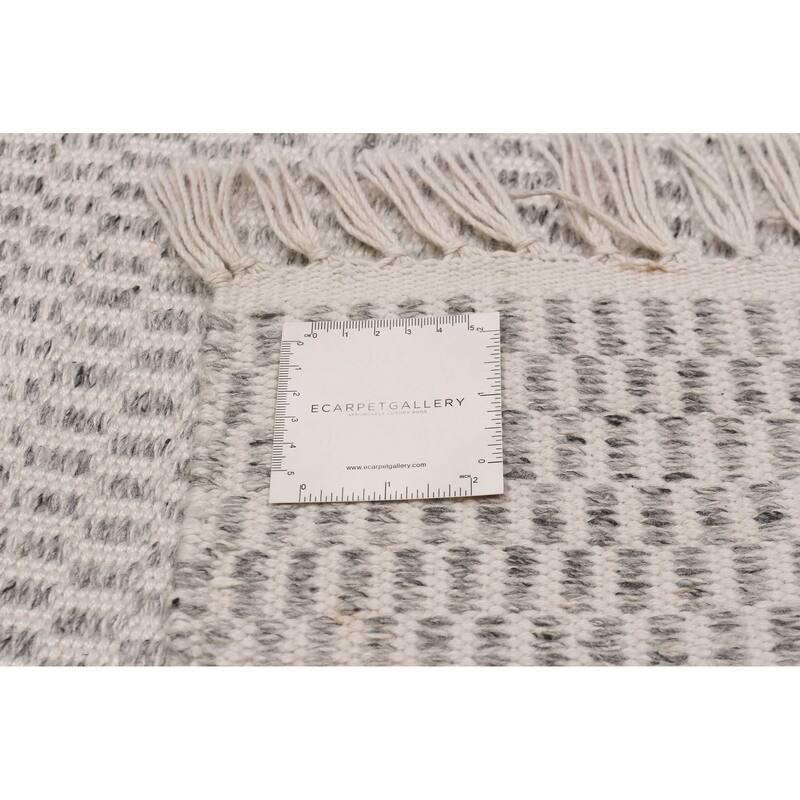 Boho Silver Kilim 4'0" x 6'2" - 4'0 x 6'2
