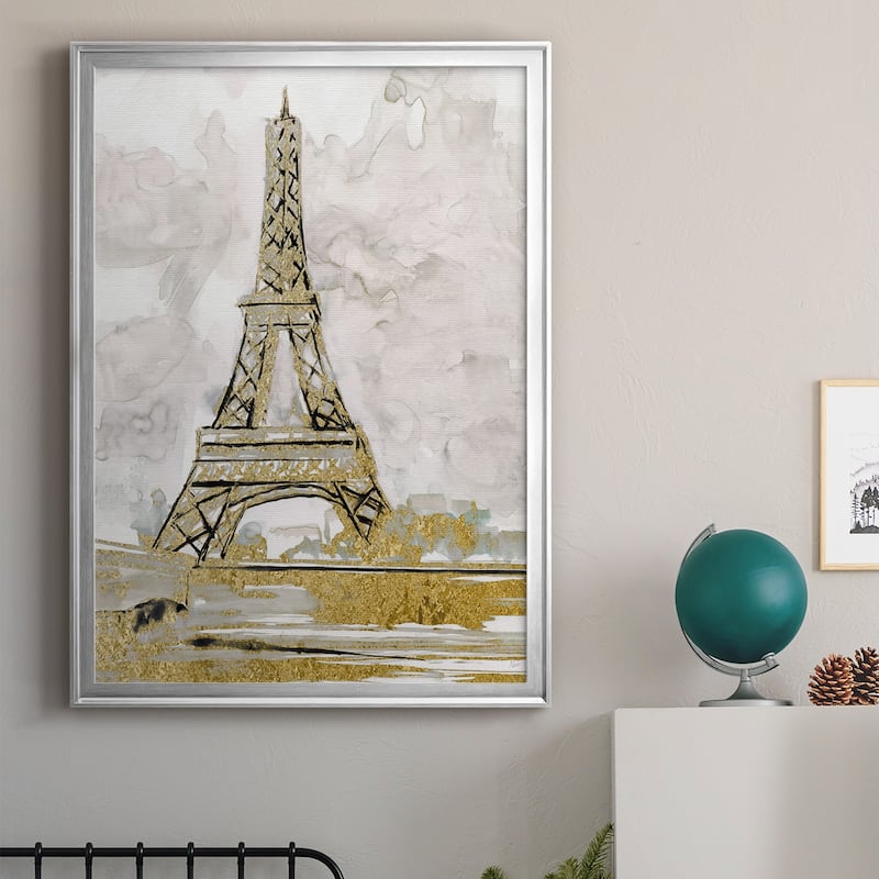 Eiffel Tower Glitz Premium Framed Print - Ready to Hang