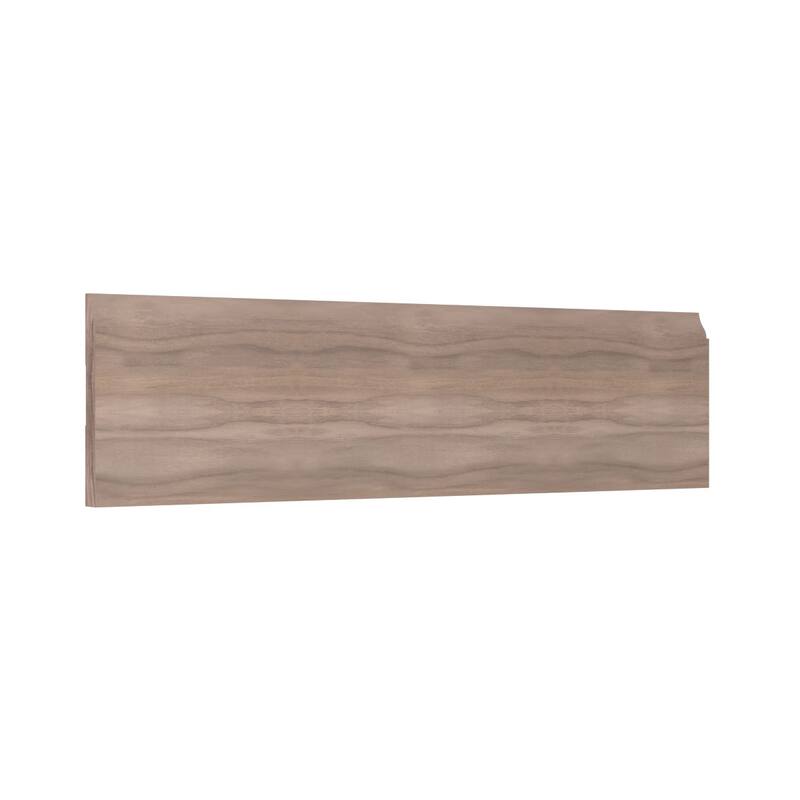 WM620: 9/16-in D x 4-1/4-in W x 96-in L Americraft Solid Hardwood Stain Grade Ogee Base Moulding