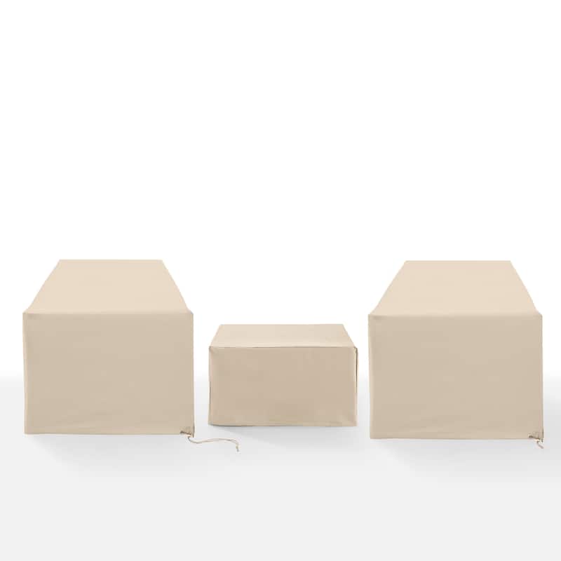 Crosley 3Pc Outdoor Furniture Cover Set