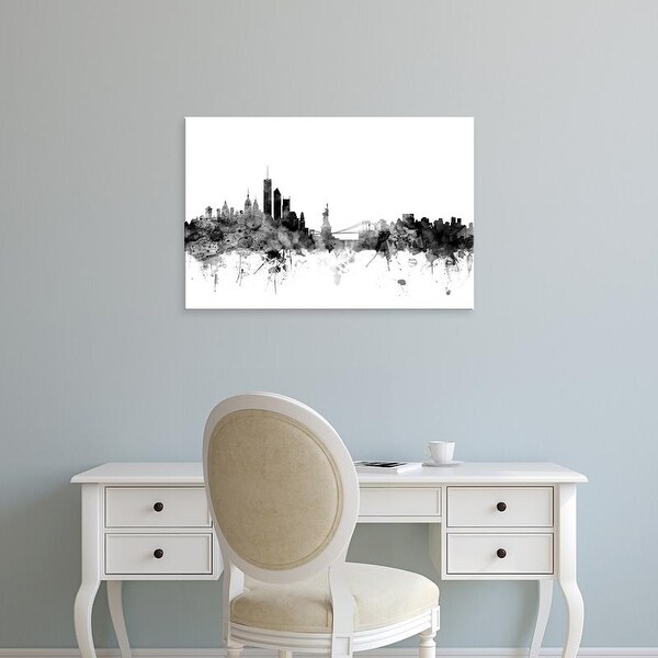 Easy Art Prints Michael Tompsett's 'New York Skyline' Premium Canvas Art