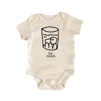 Whiskey Cocktail - Baby Boy Girl Clothes Infant Bodysuit Funny Cute Newborn