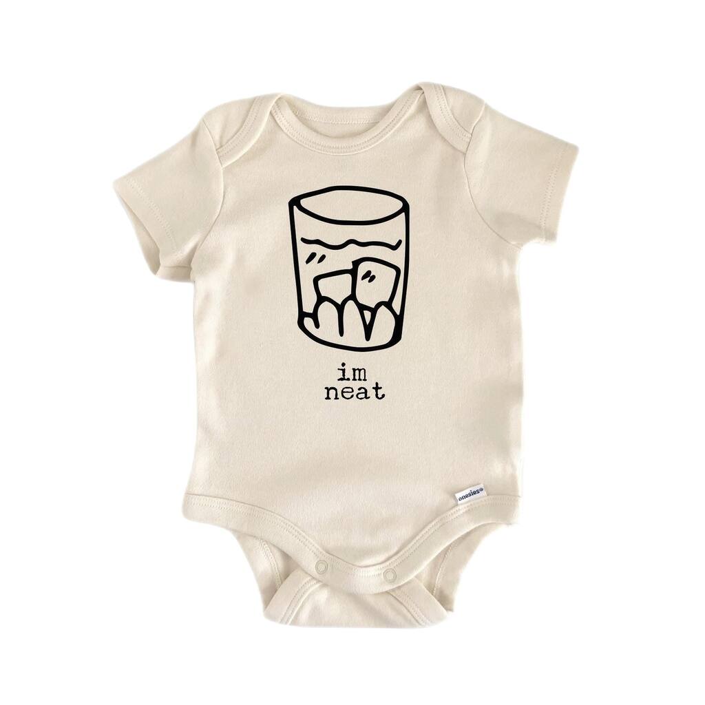 Whiskey Cocktail - Baby Boy Girl Clothes Infant Bodysuit Funny Cute Newborn