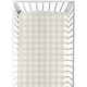 preview thumbnail 1 of 4, Sweet Jojo Designs Beige and White Buffalo Plaid Check Woodland Camo Collection Fitted Crib Sheet