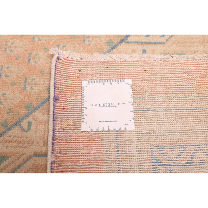 ECARPETGALLERY Hand-knotted Antalya Vintage Copper Wool Rug - 9'10 x 12'4