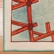 preview thumbnail 3 of 3, Licensed Disney Mickey Mouse and Minnie Mouse Original 'Building a Building' Poster Youth Area Rug - 4'6"x6'6"