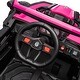 preview thumbnail 12 of 93, 12V Ride On Car with Remote Control,UTV ride on for kid,3-Point Safety Harness Pink