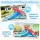 preview thumbnail 6 of 6, Inflatable Water Slide Crab Dual Slide Bounce House - Multi