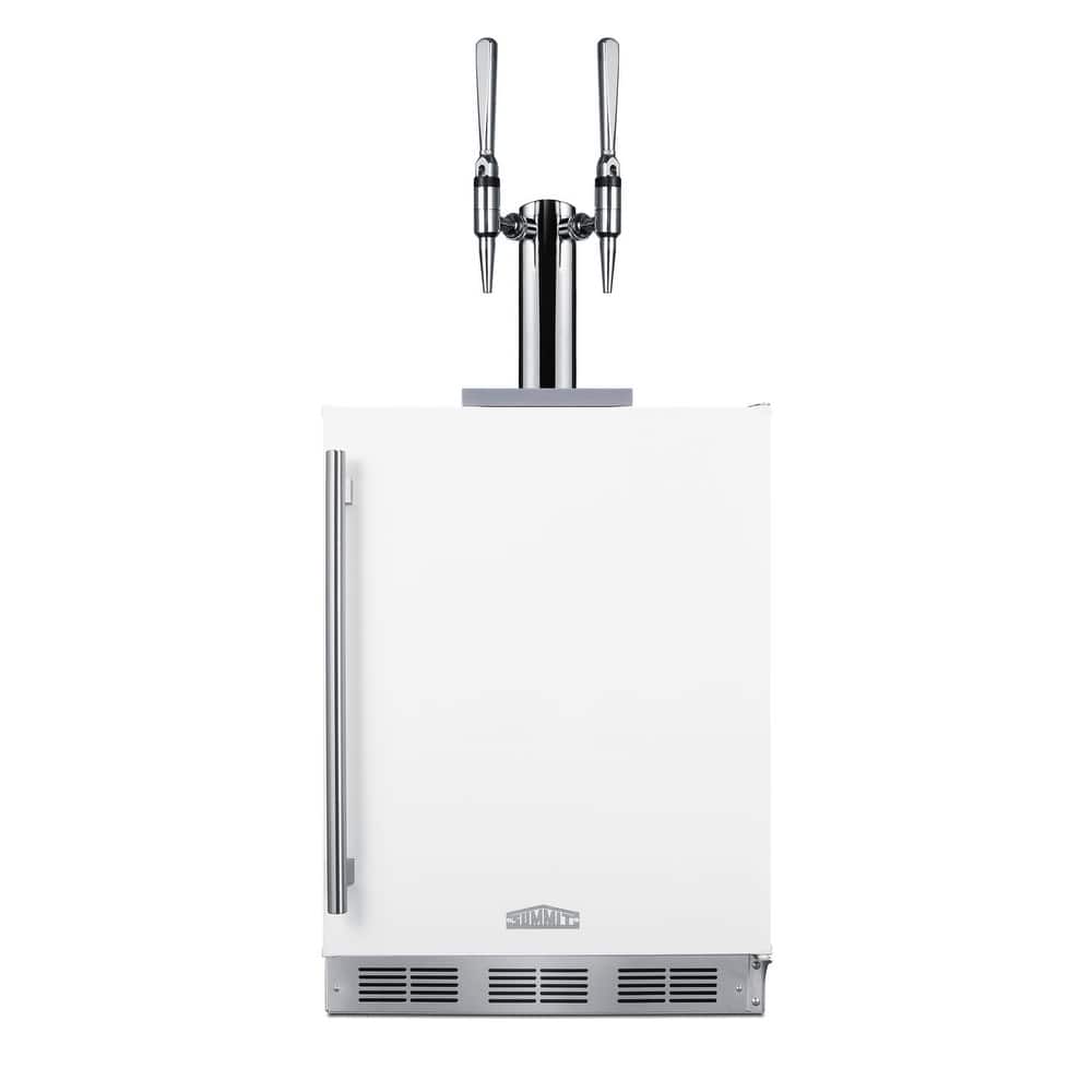 Summit SBC58BIADANCFTWIN 24" Wide 5.5 Cu. Ft. Built-In Coffee Double