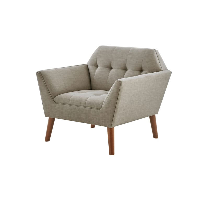 INK IVY Newport Wide Mid-Century Modern Lounge Chair