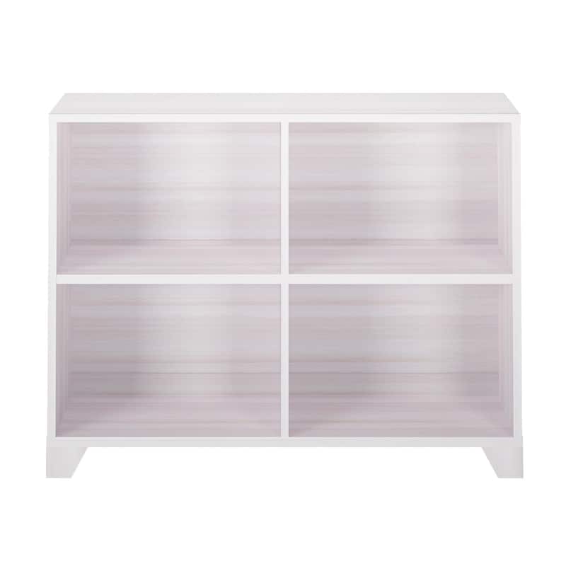 Max and Lily Farmhouse 4-Shelf Bookcase