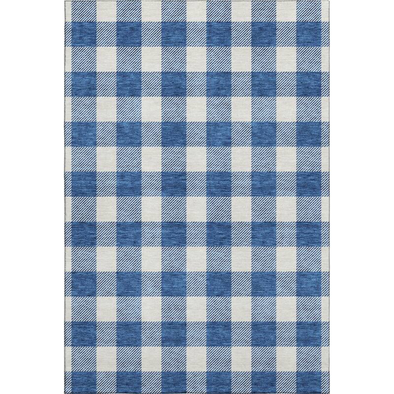 Premium Washable Super Soft Plaid Mayfield Rug