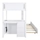 preview thumbnail 13 of 15, Twin-Over-Twin Bunk Bed with Twin size Trundle, Storage and Desk,