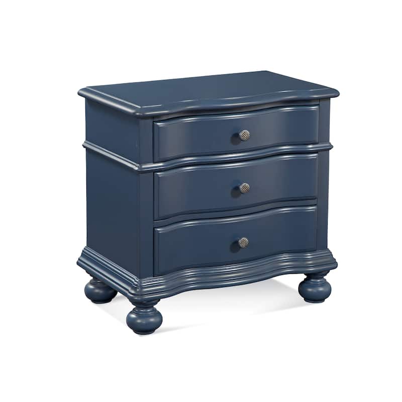 Roanoke 3-drawer Nightstand