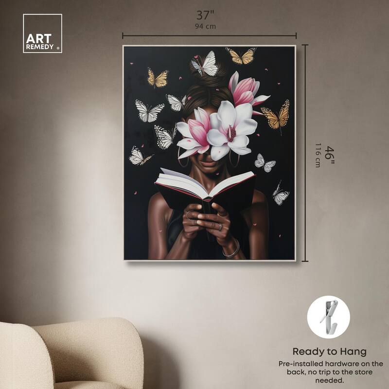 Pages of Flight Canvas by Art Remedy