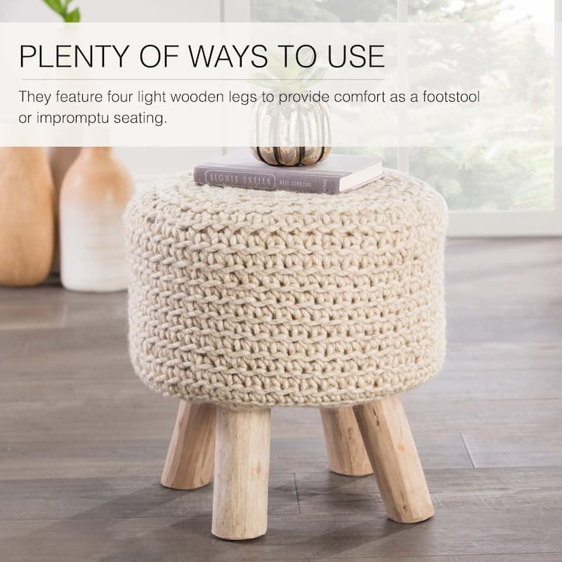 Montana Solid Cream Stool