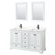 Option White / Giotto Quartz Top / Matte Black Hardware