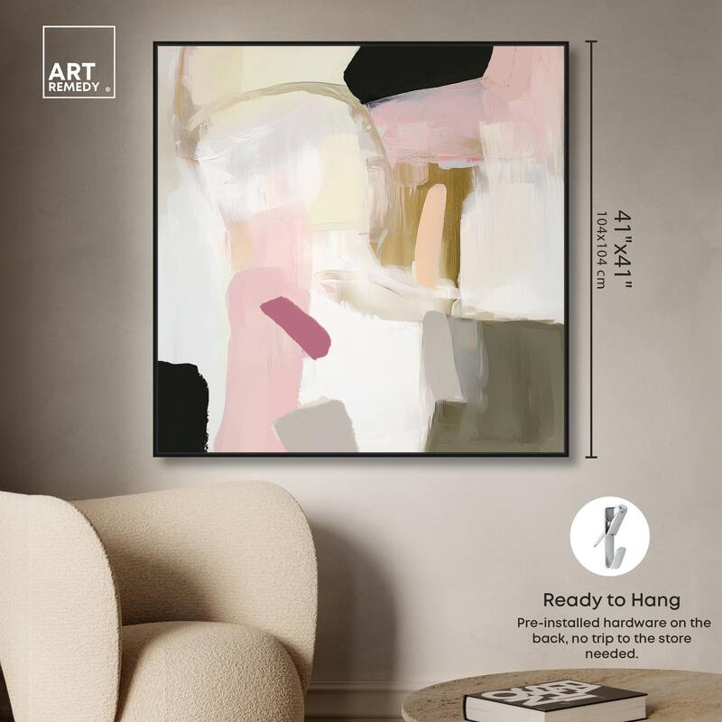 Dynamic Color III Canvas by Art Remedy