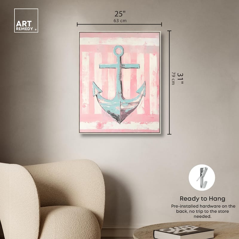 Sea Anchor Canvas by Art Remedy