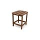 preview thumbnail 12 of 17, POLYWOOD South Beach 18 inch Outdoor Side Table Teak