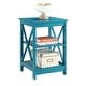 preview thumbnail 52 of 67, Convenience Concepts Oxford End Table with Shelves
