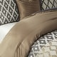 preview thumbnail 8 of 7, Nanshing Calvin Luxury10-Piece Geometric Comforter Set