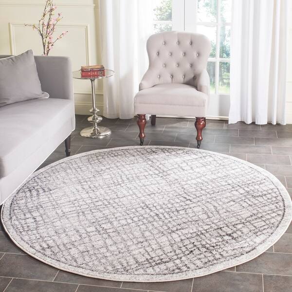 Shop Safavieh Adirondack Abstract Grid Distressed Rug On Sale Overstock 10957878