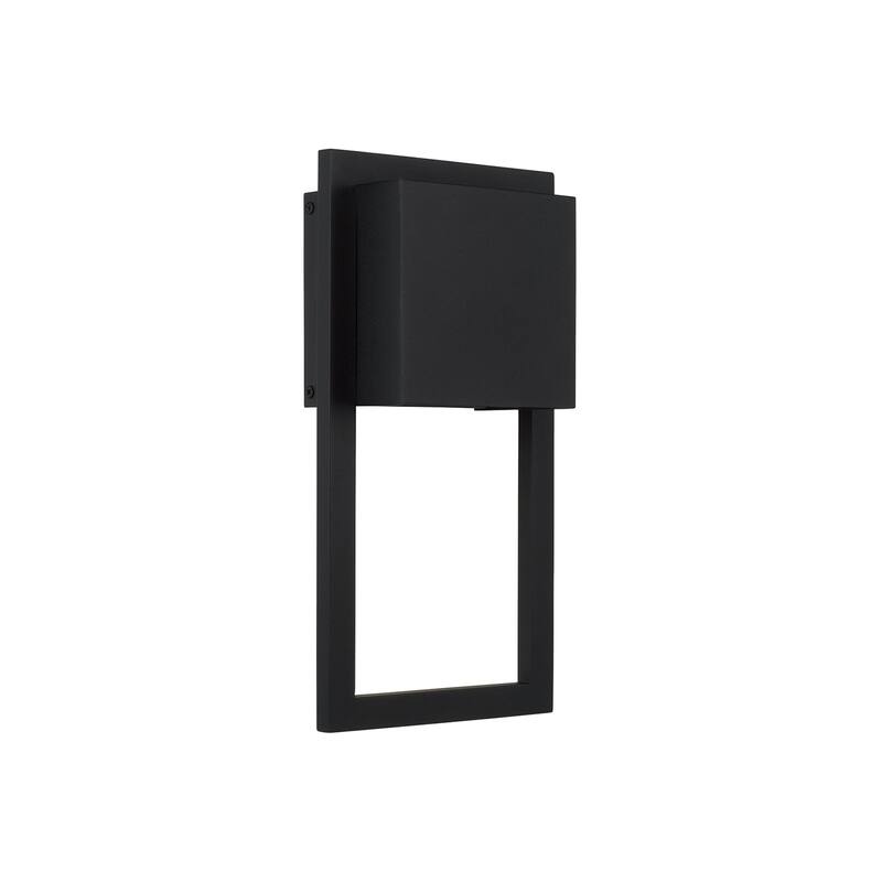 GU Twist Lock 1-Light Outdoor ADA Night Sky Friendly Wall Lantern - 8"W x 15"H x 3.75"E
