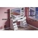 preview thumbnail 2 of 32, White/ Black Makeup Vanity with Lighted Mirror,Extra Large Vanity Desk with 9 Drawers,European Style Vanities